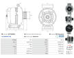 Alternátor AS-PL A01134(SEG)