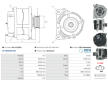 Alternátor AS-PL A01141(SEG)