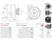 Alternátor AS-PL A01155S