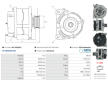 Alternátor AS-PL A01160(SEG)