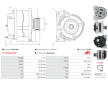 Alternátor AS-PL A01194S