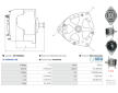 Alternátor AS-PL A01195(SEG)