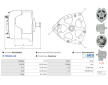 Alternátor AS-PL A01226(SEG)