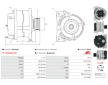 Alternátor AS-PL A01243S