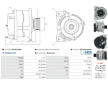 Alternátor AS-PL A01267(SEG)