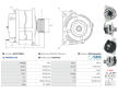 Alternátor AS-PL A01277(SEG)