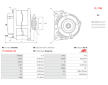 Alternátor AS-PL A01344S