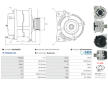 Alternátor AS-PL A0239(SEG)
