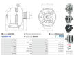 Alternátor AS-PL A0281(SEG)