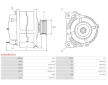 Alternátor AS-PL A0412(BOSCH)