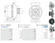 Alternátor AS-PL A0464(SEG)