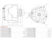generátor AS-PL A0630(BOSCH)