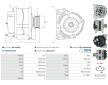 Alternátor AS-PL A0710(SEG)