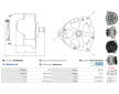Alternátor AS-PL A0785(SEG)