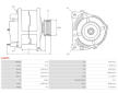 generátor AS-PL A0829S