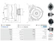 Alternátor AS-PL A0834(SEG)