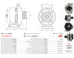 Alternátor AS-PL A0955S