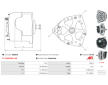 Alternátor AS-PL A0957S