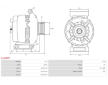 Alternátor AS-PL A1106PR
