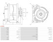 Alternátor AS-PL A2120S