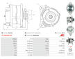 Alternátor AS-PL A2125S