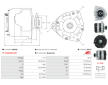 Alternátor AS-PL A3833S