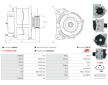 Alternátor AS-PL A3852S