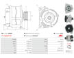 Alternátor AS-PL A3868S