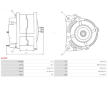 Alternátor AS-PL A4110
