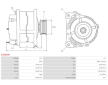 Alternátor AS-PL A5025 SR - Repas