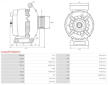 Alternátor AS-PL A5123(MITSUBISHI)