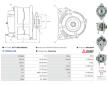 Alternátor AS-PL A5171(MITSUBISHI)