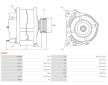 Alternátor AS-PL A5222