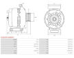 Alternátor AS-PL A5252(MITSUBISHI)