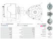 Alternátor AS-PL A5320(MITSUBISHI)