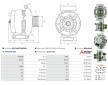 Alternátor AS-PL A5376(MITSUBISHI)