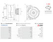 Alternátor AS-PL A5412(MITSUBISHI)