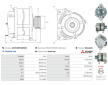Alternátor AS-PL A5421(MITSUBISHI)