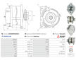 Alternátor AS-PL A5449(MITSUBISHI)