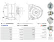 Alternátor AS-PL A5453(MITSUBISHI)