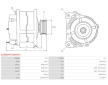 Alternátor AS-PL A5456(MITSUBISHI)