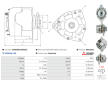 Alternátor AS-PL A5463(MITSUBISHI)