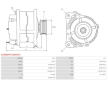 Alternátor AS-PL A5498(MITSUBISHI)