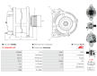 Alternátor AS-PL A5498S