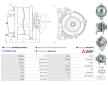Alternátor AS-PL A5508(MITSUBISHI)