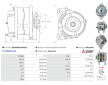 Alternátor AS-PL A5509(MITSUBISHI)