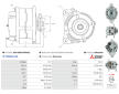 Alternátor AS-PL A5514(MITSUBISHI)
