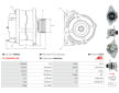 Alternátor AS-PL A5591S