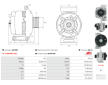 Alternátor AS-PL A6159S