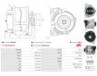 Alternátor AS-PL A6164S